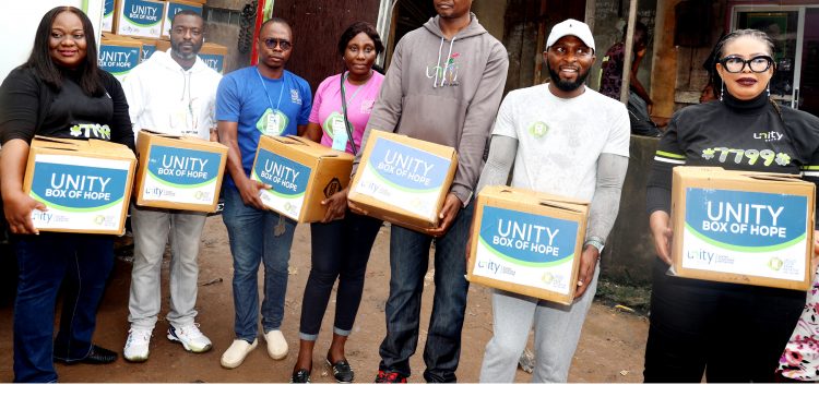 Unity Bank Plc and Lagos Food Bank