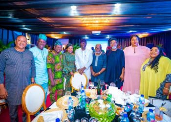Sanwo-Olu/Dinner With Nollywood Actors