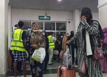 Nigerian Sudan evacuees