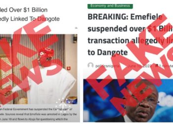 Fake News Against Dangote
