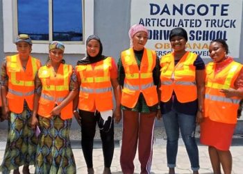 Dangote Female Truck Drivers