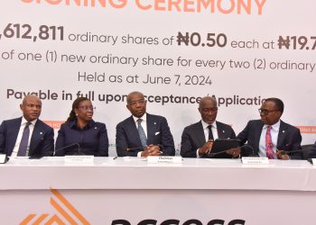 Access Holdings Plc Holds Signing Ceremony In Respect Pf Proposed ₦351 Billion Rights Issue